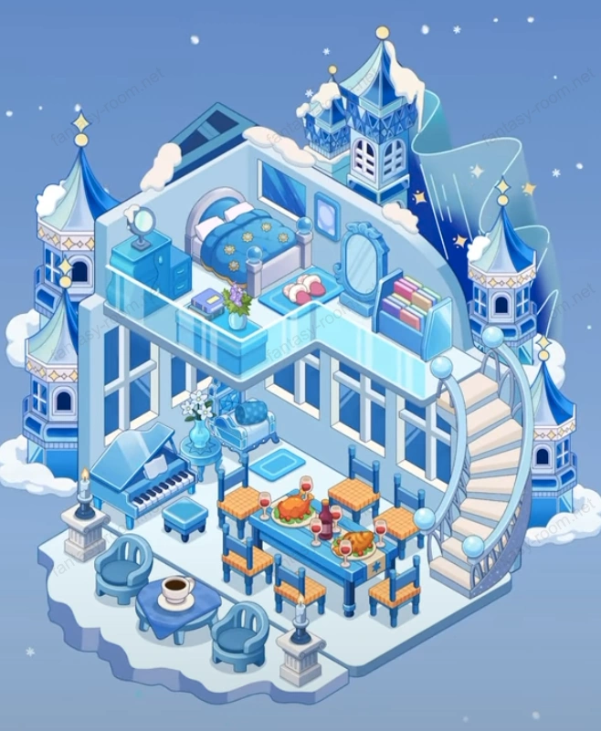 Fantasy Room Level Ice and Snow Castle