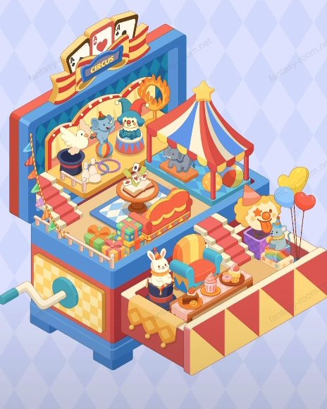 Fantasy Room Level 107 - Circus Toy Box