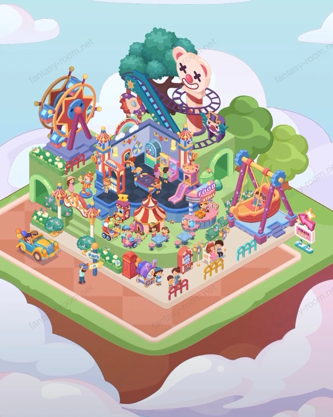 Fantasy Room Level Dreamy Amusement Park