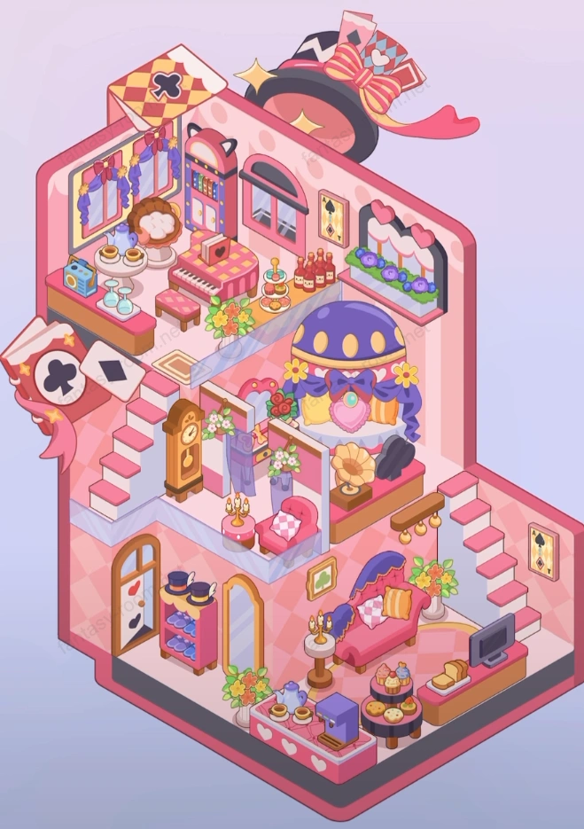 Fantasy Room Level Magic Tea Party House