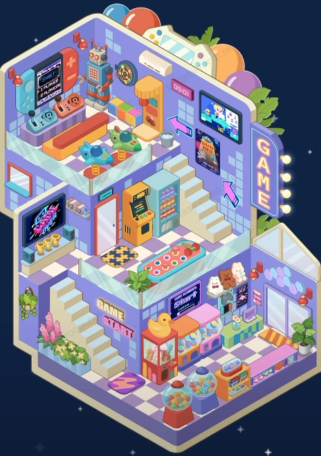 Fantasy Room Level 124 - Dreamy Gaming Center