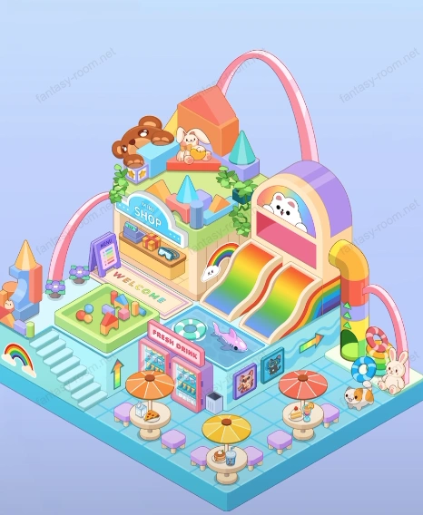 Fantasy Room Level 127 - Rainbow Amusement Park