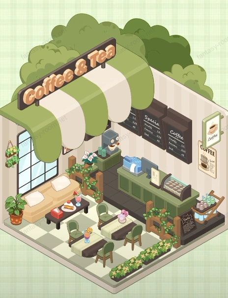 Fantasy Room Level 133 - Coffee and Tea Afternoon Time