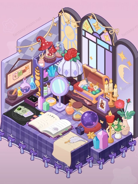 Fantasy Room Level 139 - Wizard Secret Study Room