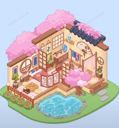 Fantasy Room Level 140 - Sakura Japanese Elegant House