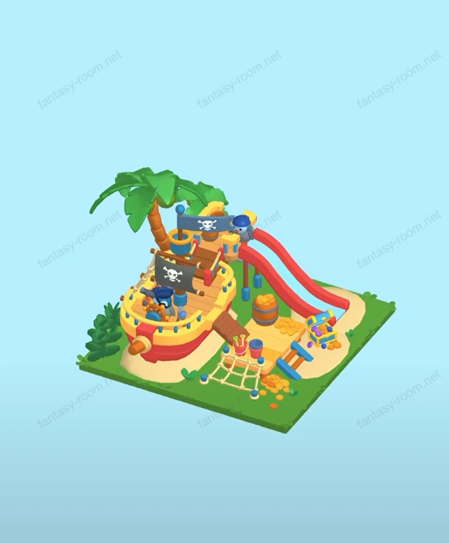 Fantasy Room Level Pirate Adventure Park