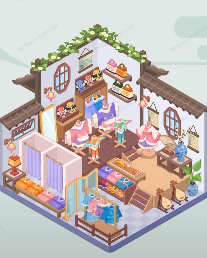 Fantasy Room 等级 古风服饰铺