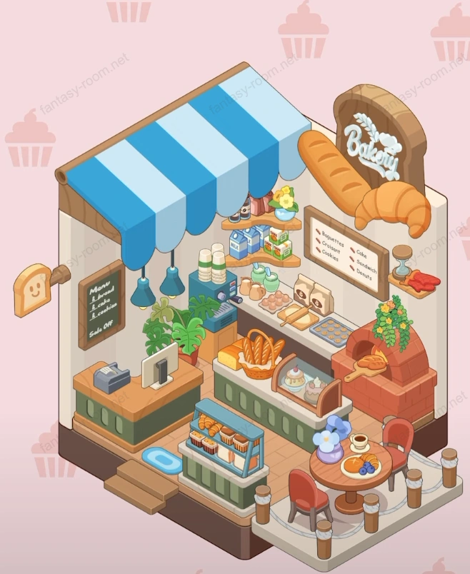 Fantasy Room Level French Bakery