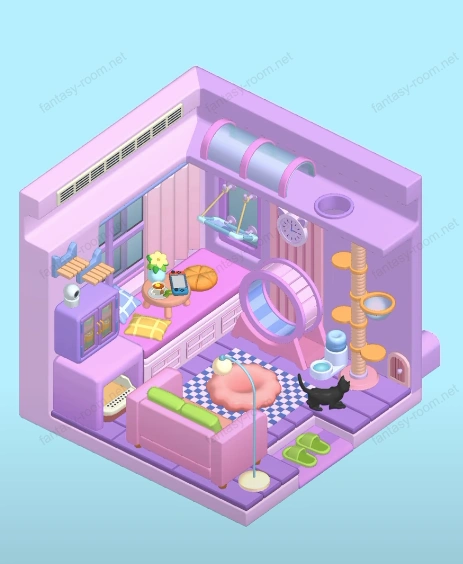 Fantasy Room Level 148 - Cat Dream Room