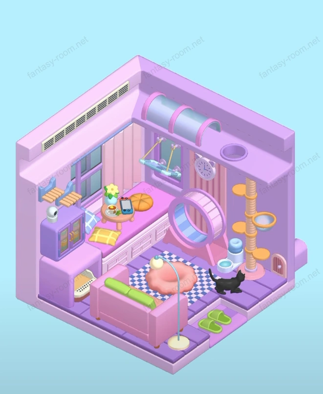 Fantasy Room Level Cat Dream Room