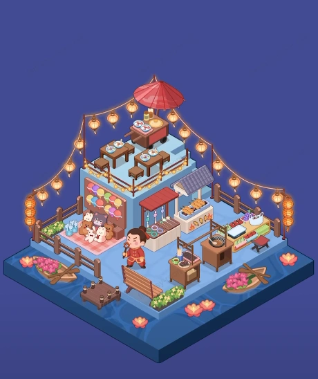 Fantasy Room Level 153 - Floating Night Market