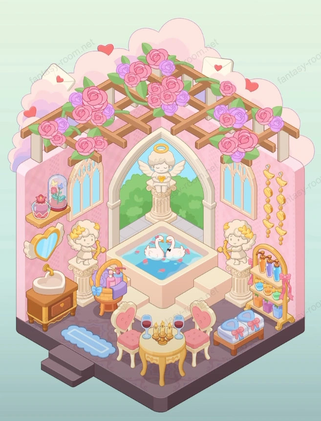 Fantasy Room Level Angel Love Garden Room