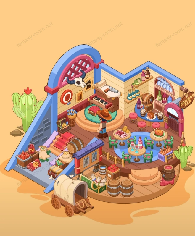 Fantasy Room Level Cowboy Bar
