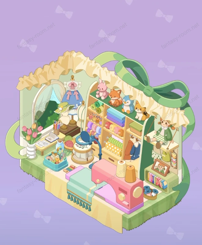 Fantasy Room Level Handmade Doll Workshop