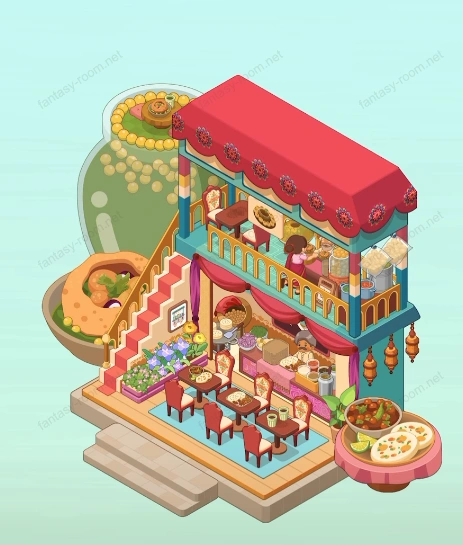 Fantasy Room Level 173 - Indian Style Restaurant