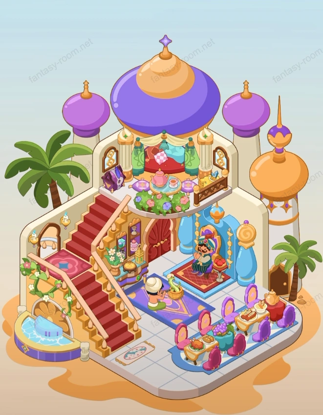 Fantasy Room 等级 阿拉伯宫殿餐厅