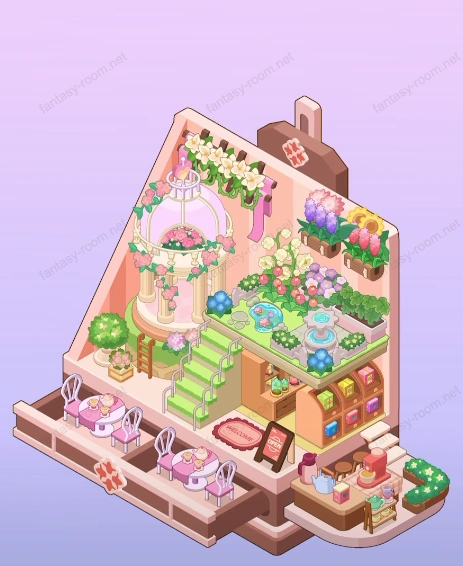 Fantasy Room Level 175 - Garden Dessert House