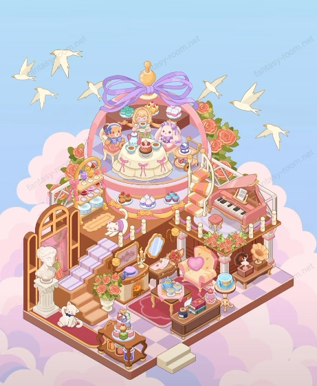 Fantasy Room Level 177 - Cloud Afternoon Tea Party