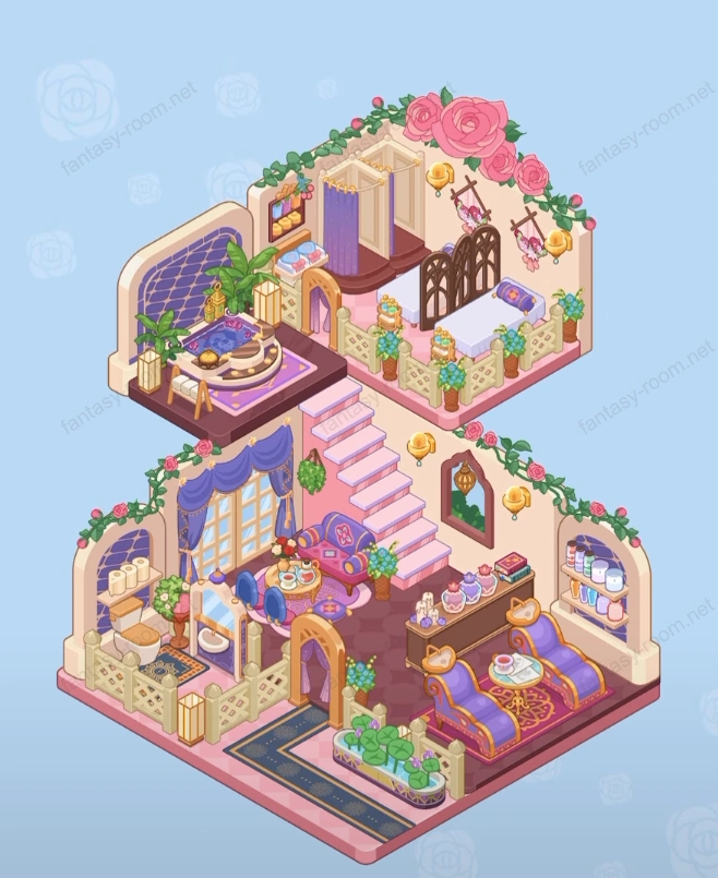 Fantasy Room 等级 玫瑰梦幻阁