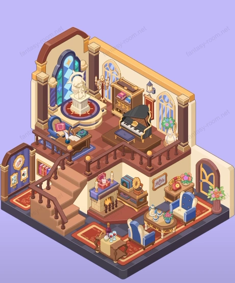 Fantasy Room Level 183 - Classical Music Study