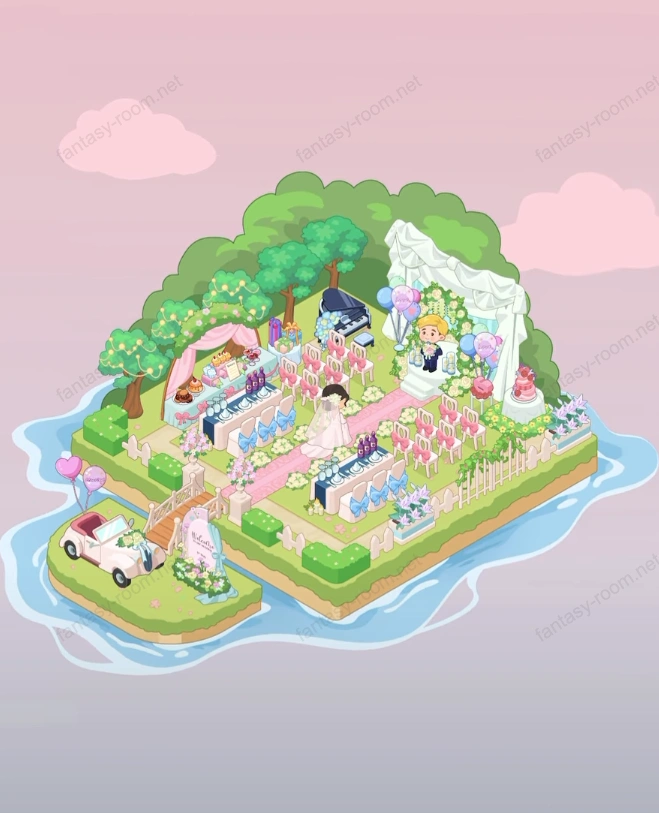 Fantasy Room 等级 梦幻花园婚礼