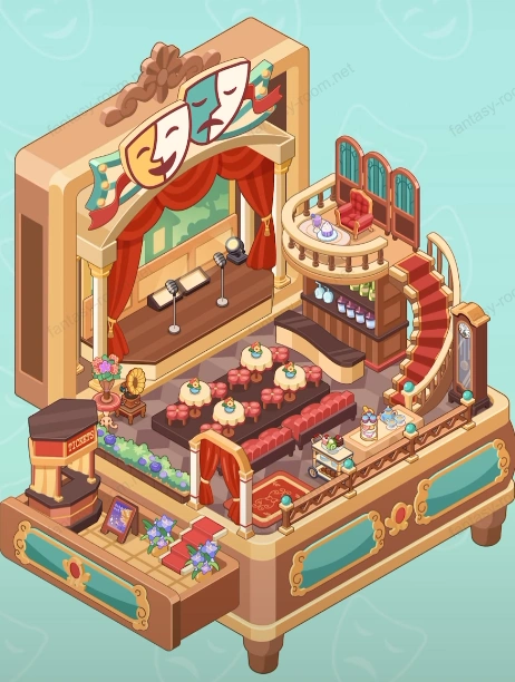Fantasy Room Level 189 - Vintage Theater Café