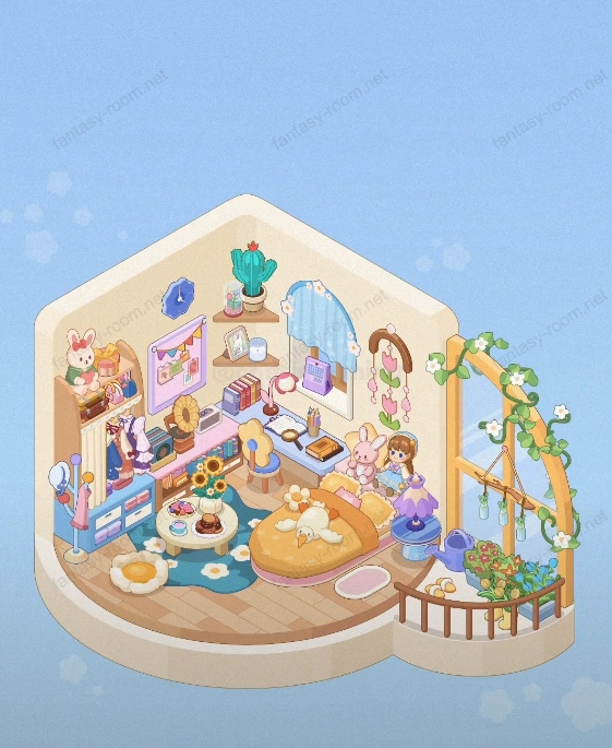 Fantasy Room Level 190 - Healing Sunshine Cottage
