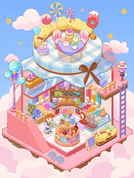Fantasy Room Level 195 - Sweet Candy House