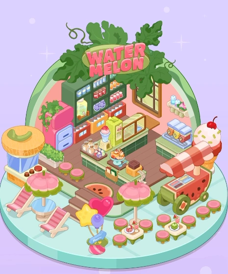 Fantasy Room Level 198 - Cool Watermelon Paradise