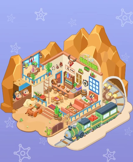 Fantasy Room Level 207 - Western Town Tavern