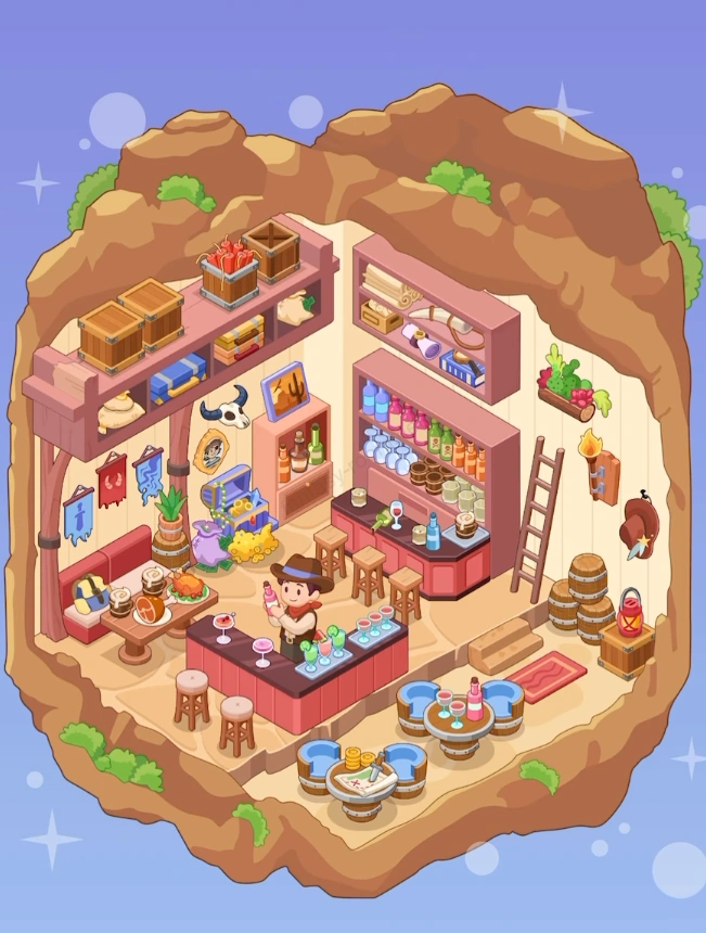 Fantasy Room Level The Secret of the Cave Bar