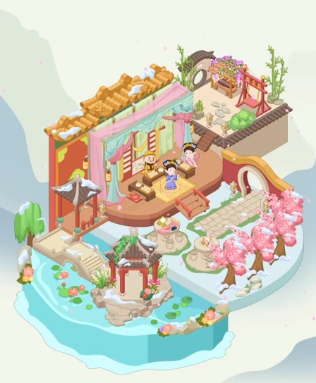 Fantasy Room Level 214 - Asian Theater and Garden Stage