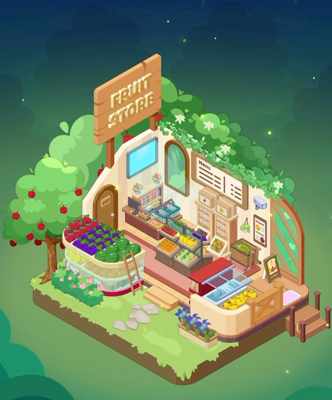 Fantasy Room 等级 水果店