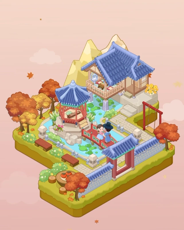 Fantasy Room Επίπεδο Κήπος Παγόδας στη Λίμνη