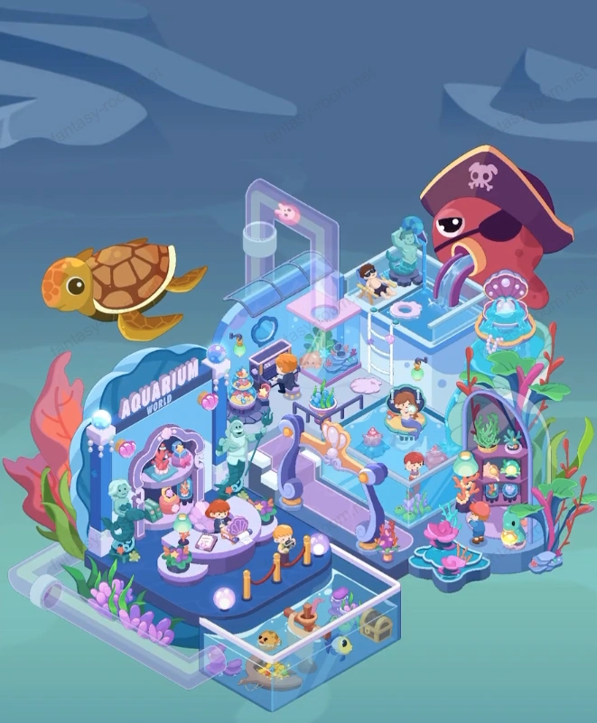 Fantasy Room Level Underwater World