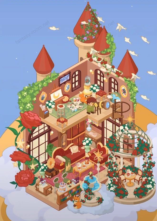 Fantasy Room Level Rose Kingdom