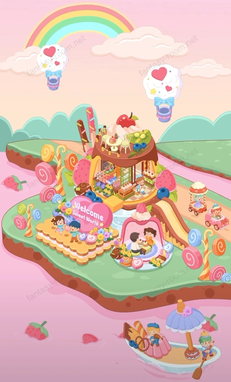 Fantasy Room Level 40 - Sweet Island