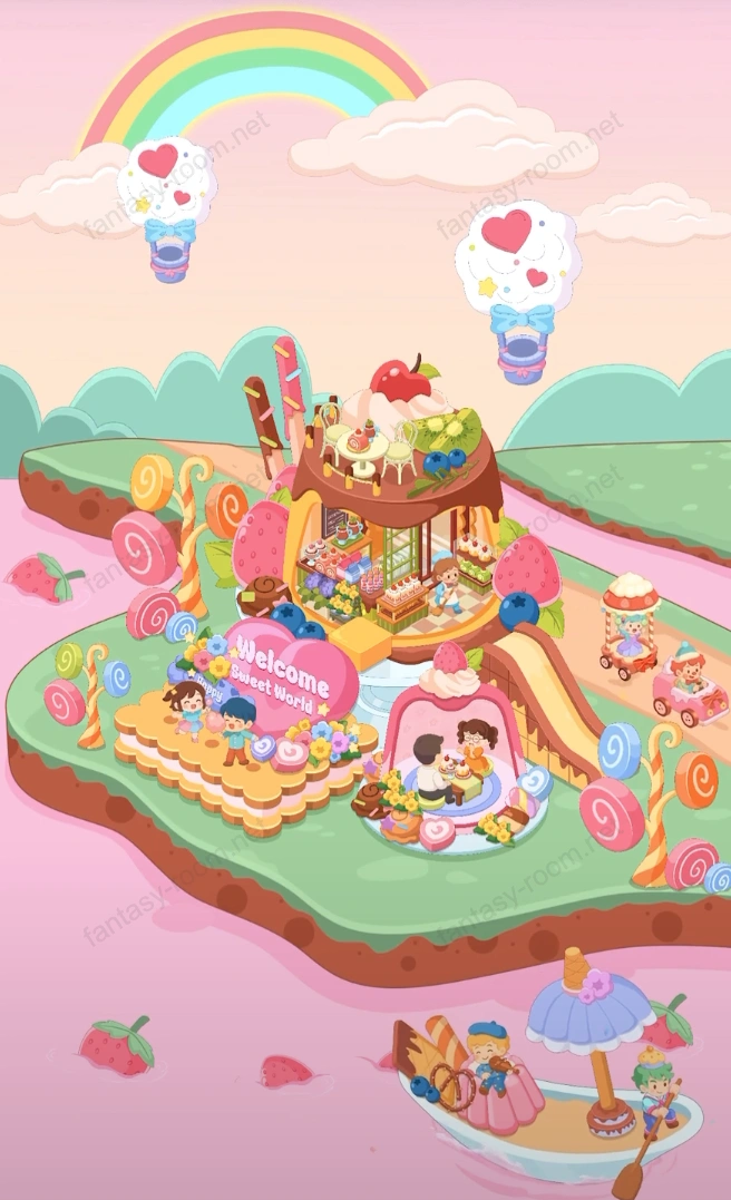 Fantasy Room Level Sweet Island