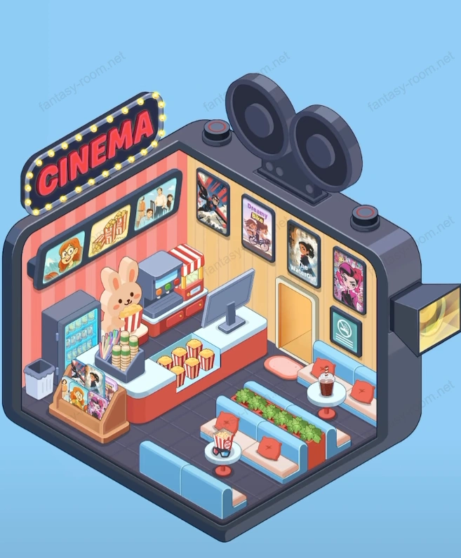 Fantasy Room Level Cinema in a Camera