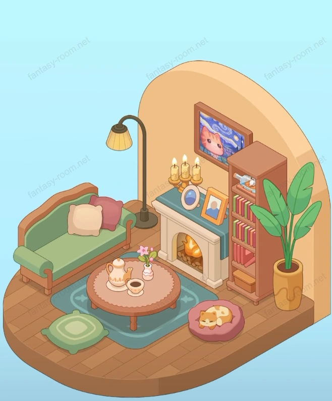 Fantasy Room 等级 舒适的客厅
