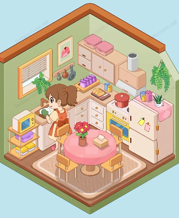 Fantasy Room Επίπεδο Οικογενειακή Κουζίνα