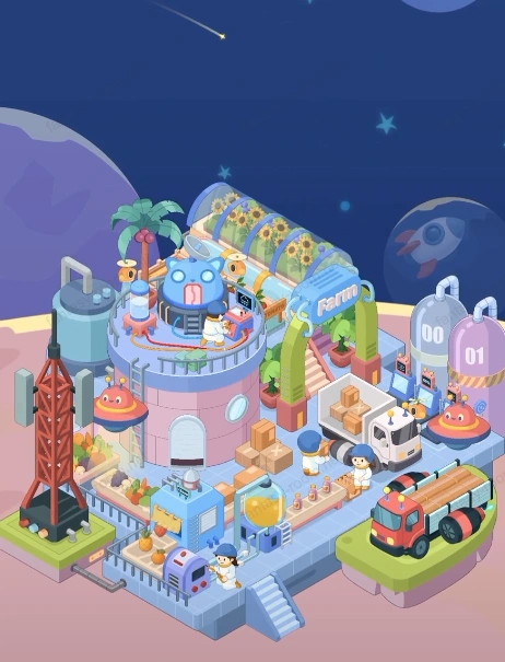 Fantasy Room Level 50 - Space Farm