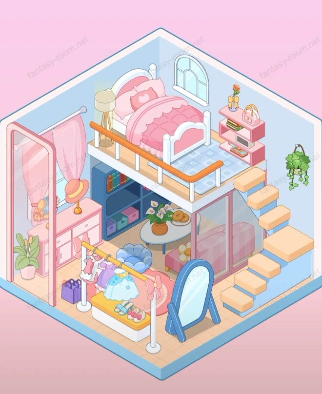 Fantasy Room Επίπεδο Διώροφη Κατοικία