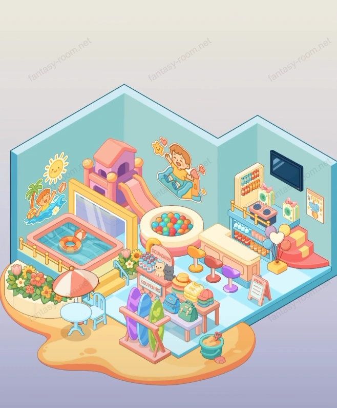 Fantasy Room स्तर बच्चों का डेकेयर और खेल क्षेत्र