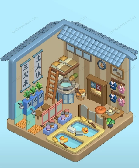Fantasy Room Level 72 - Soothing Spa