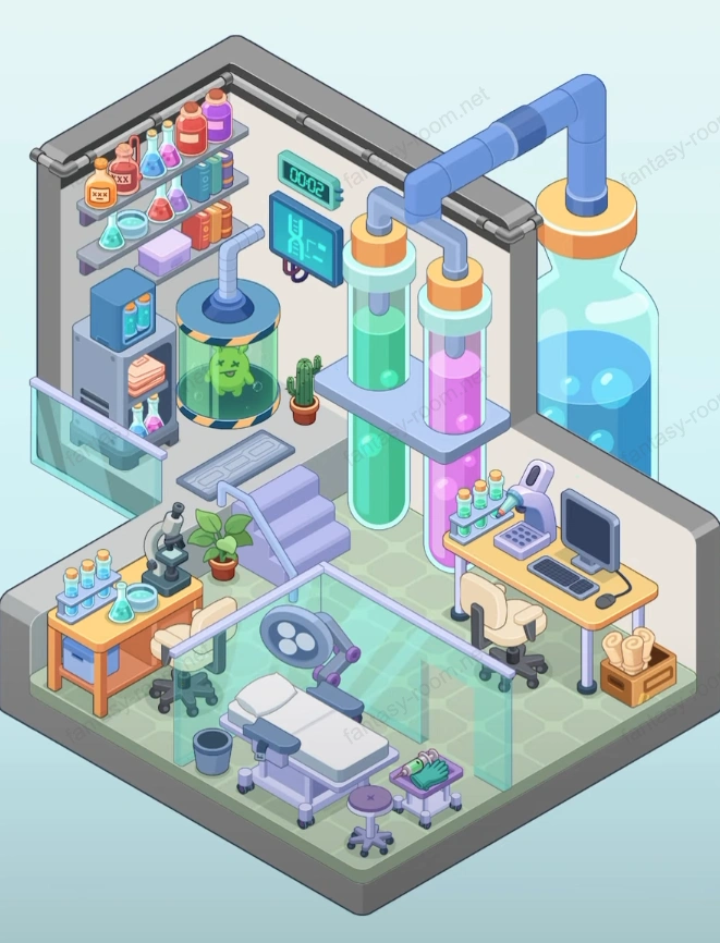 Fantasy Room Level Forschungslabor