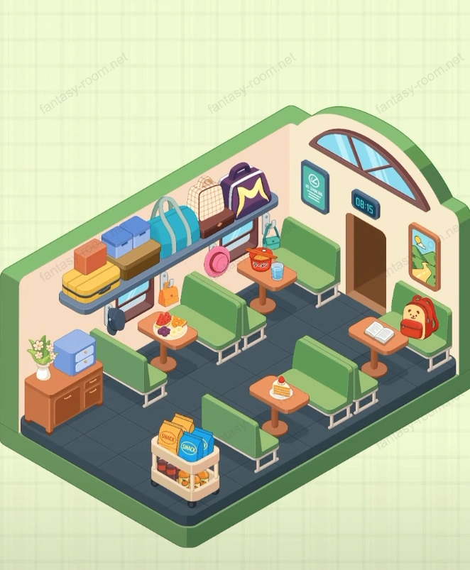 Fantasy Room 等级 火车车厢餐饮