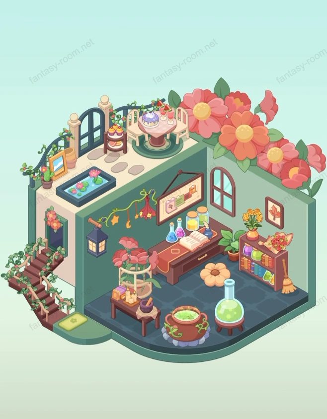 Fantasy Room 等级 香水与花卉实验室