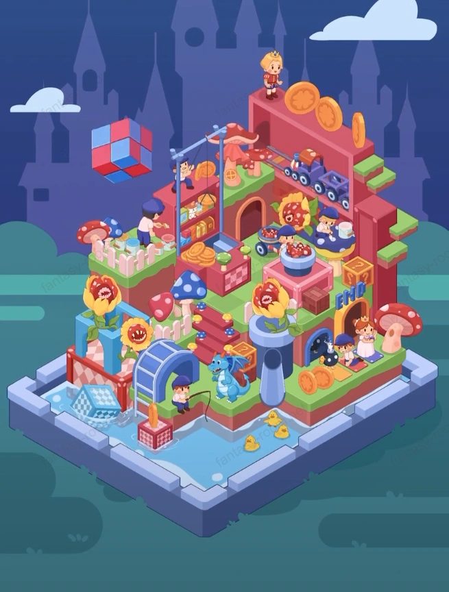Fantasy Room Level Magic Maze